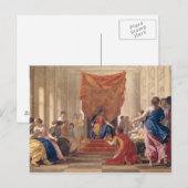 Poliphilus Kneeling voor Queen Eleuterylida Briefkaart (Voorkant / Achterkant)