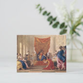 Poliphilus Kneeling voor Queen Eleuterylida Briefkaart (Staand voorkant)