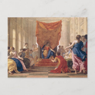 Poliphilus Kneeling voor Queen Eleuterylida Briefkaart