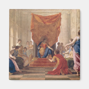 Poliphilus Kneeling voor Queen Eleuterylida Magneet