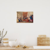 Poliphilus Kneeling voor Queen Eleuterylida Poster (Keuken)