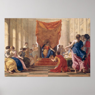Poliphilus Kneeling voor Queen Eleuterylida Poster