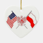 POLISH AMERICAN KERAMISCH ORNAMENT (Achterkant)