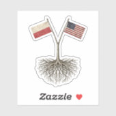 Polish - American Sticker (Vel)