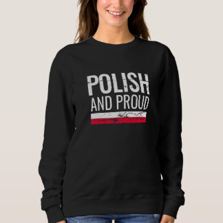 Polish And Proud Poland Flag Trui