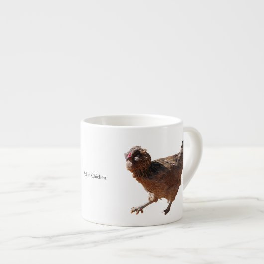 Polish Chicken specialty mug Espresso Kop (Voorkant rechts)