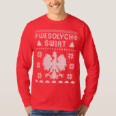 POLISH CHRISTMAS SWEATER SHIRT (Voorkant)