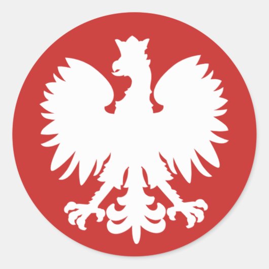 Polish Eagle Sticker (Voorkant)