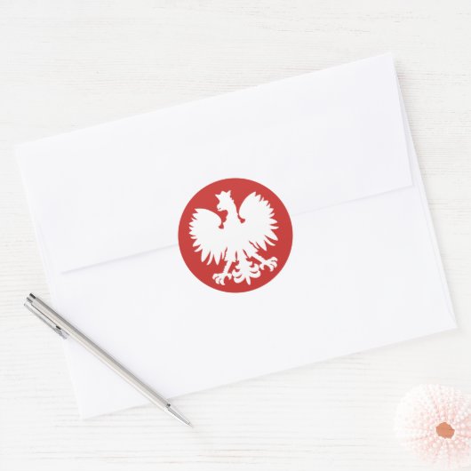 Polish Eagle Sticker (Envelop)