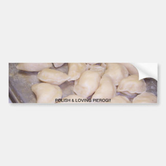 POLISH EN PIEROGI BUMPERSTICKER