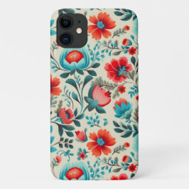 Polish Folklore Floral iPhone 11 Hoesje