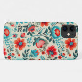 Polish Folklore Floral iPhone 11 Hoesje (Achterkant (horizontaal))