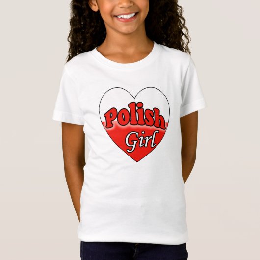 Polish Girl T-shirt (Voorkant)