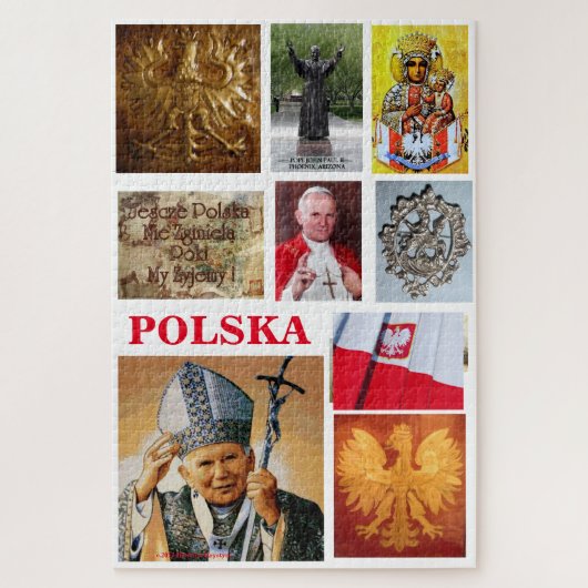 POLISH ICONS JIGSAW PUZZLE LEGPUZZEL (Verticaal)