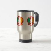 POLISH/IRISH FLAG REISBEKER (Voorkant rechts)