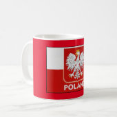 Polish Logo Coffee Mok (Voorkant links)
