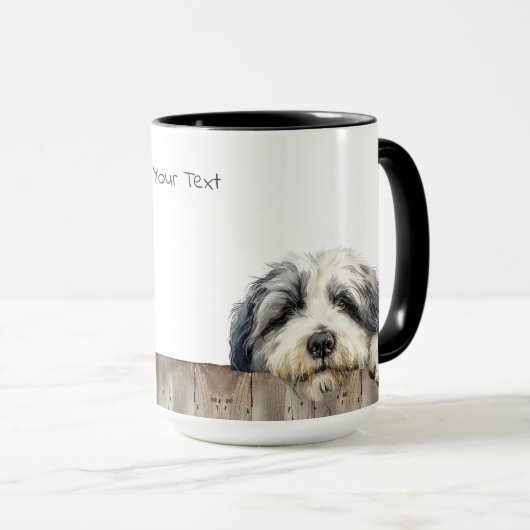 Polish Lowland Sheepdog Mok (Voorkant rechts)