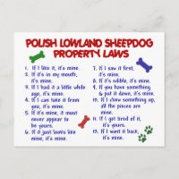 POLISH LOWLAND SHEEPDOG Property Laws 2