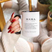 Polish Mum Gift - MAMA enorme definitie