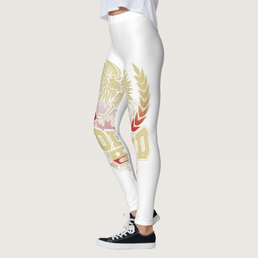 Polish Pride Shirt Eagle Poland Dyngus Day Parade Leggings (Links)