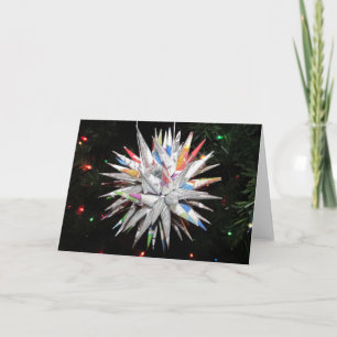 Polish Star Ornament Feestdagen Kaart
