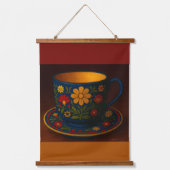 Polish tea cup hangend wandkleed (Voorkant)
