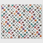 Polished Stones Pattern Cadeaupapier (Vlak)