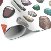 Polished Stones Pattern Cadeaupapier (Rol Hoek)