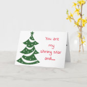 ** POLISHER OF YOUR SHINING STAR** KERSTLIEFDE KAART (Gele Bloem)