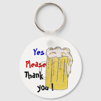 Polite Beer Sleutelhanger