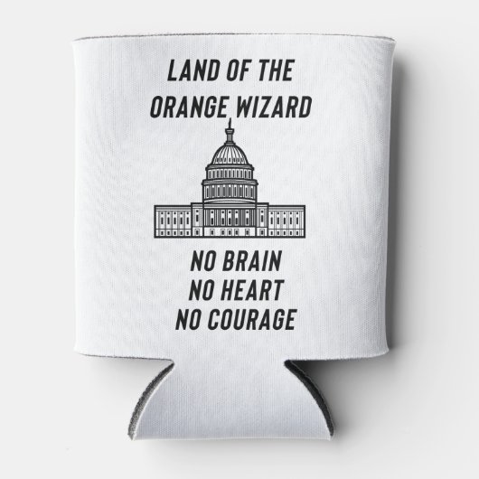 Political Satire: The Orange Wizard’s Capitol Blikjeskoeler (Voorkant)