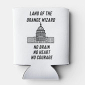 Political Satire: The Orange Wizard’s Capitol Blikjeskoeler (Achterkant)