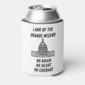 Political Satire: The Orange Wizard’s Capitol Blikjeskoeler (Blikje Achterkant)