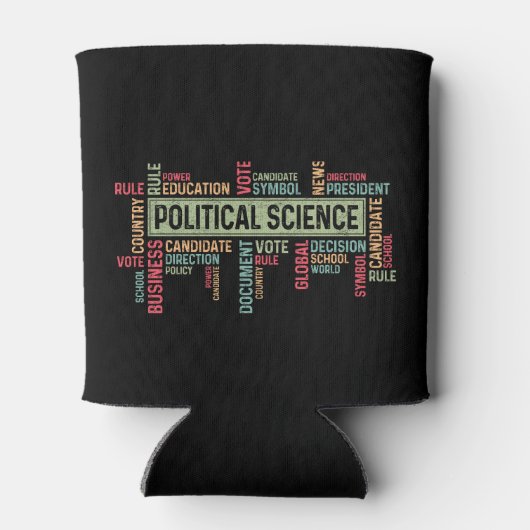 Political Science Blikjeskoeler (Achterkant)