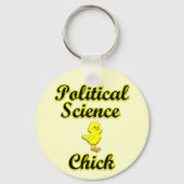 Political Science Chick Sleutelhanger (Voorkant)