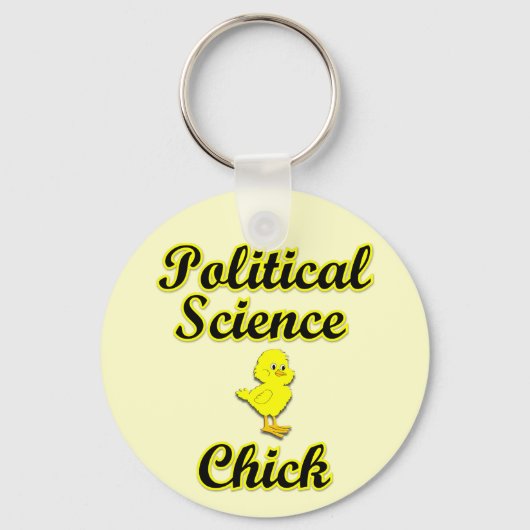 Political Science Chick Sleutelhanger (Voorkant)