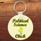 Political Science Chick Sleutelhanger (Voorkant)
