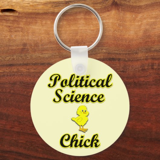 Political Science Chick Sleutelhanger (Voorkant)