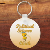 Political Science Chick Sleutelhanger (Voorkant)