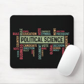 Political Science Muismat (Met muis)