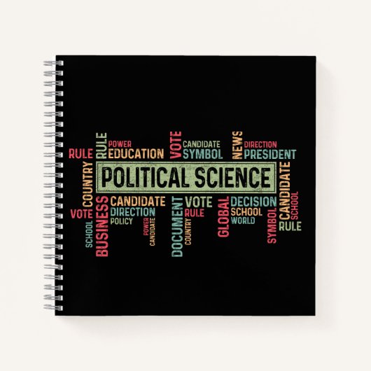 Political Science Notitieboek (Voorkant)