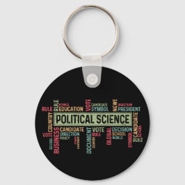 Political Science Sleutelhanger