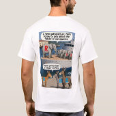 Political Violence 2026 Thought Provoking ! T-shirt (Achterkant)