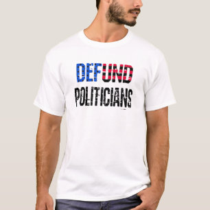 Politici die de regering afweren, politiek signaal t-shirt