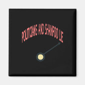 Politici en shampoo liegen magneet (Voorkant)