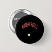 Politici en shampoo liegen ronde button 5,7 cm (Voorkant /achterkant)