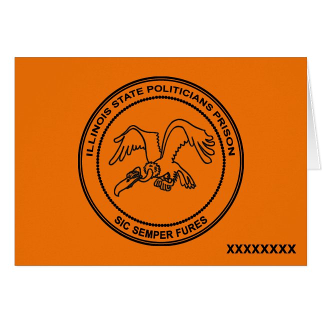 Politici in Illinois, gevangenis (Voorkant Horizontaal)