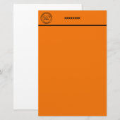 Politici in Illinois, gevangenis Briefpapier (Voorkant / Achterkant)