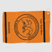 Politici in Illinois, gevangenis Golfhanddoek (Horizontaal)