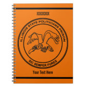 Politici in Illinois, gevangenis Notitieboek (Voorkant)